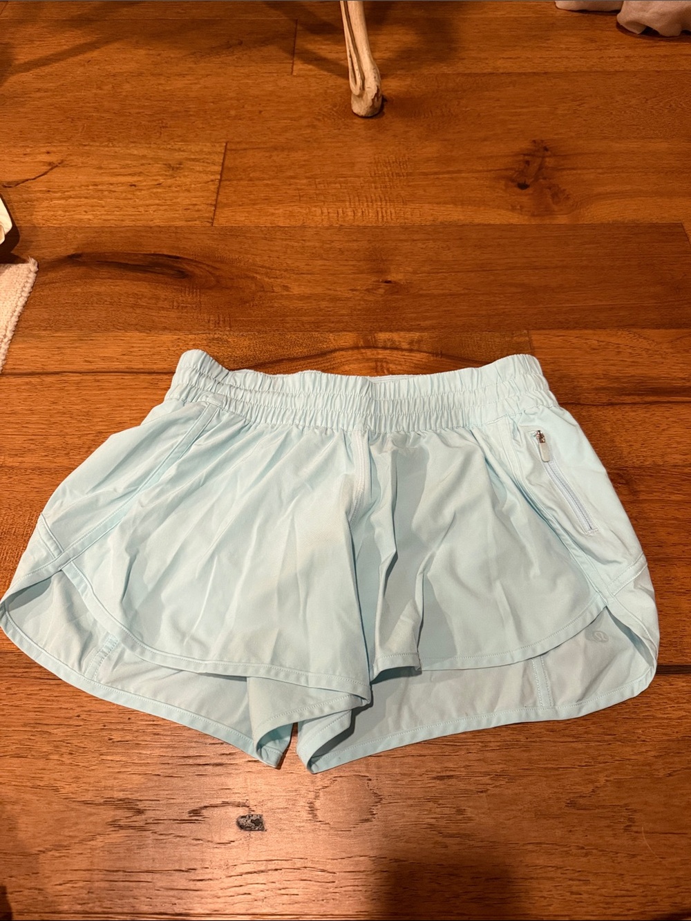 lululemon athletica Light Blue Athletic Skort-Style Shorts